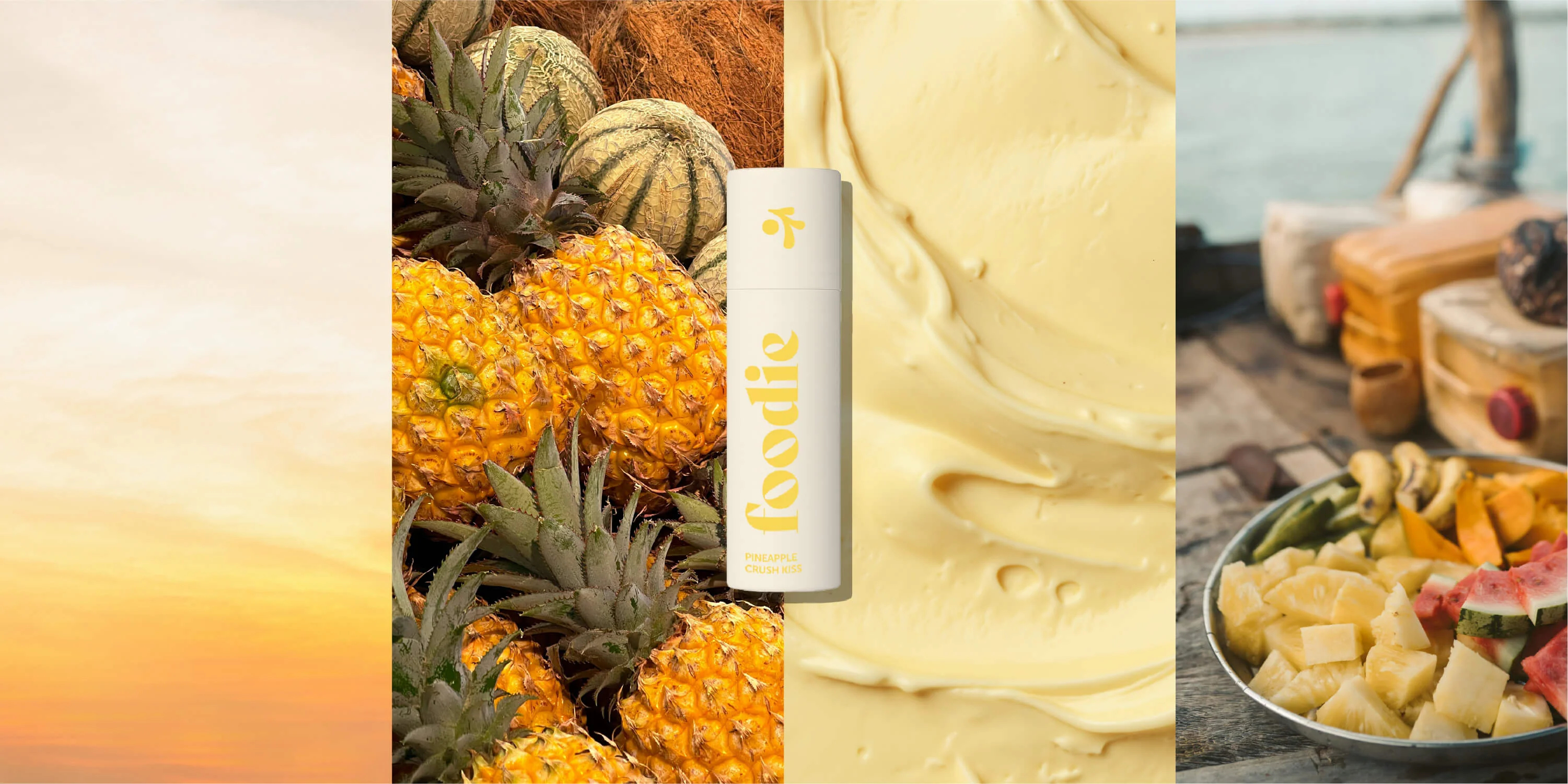 Ananasový balzám na rty Foodie Pineapple Crush